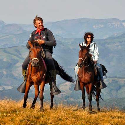 Rando cheval en Bulgarie montagnes