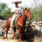 Rando cheval au Mexique, hacienda au Mexique
