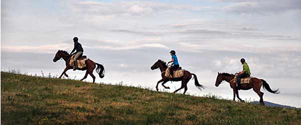 Randonnée à cheval d'Orphée, histoire et vestiges sur les monts Rhodope, Bulgarie