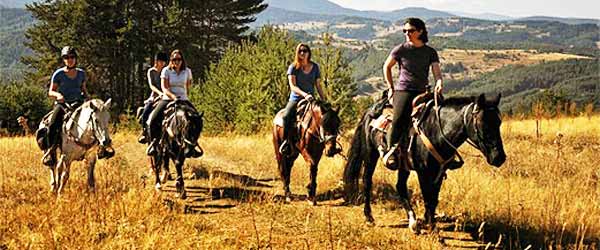 Randonnée à cheval des monts Rhodope, Bulgarie