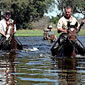 Rando cheval au Botswana dans l'Okavango le Tuli