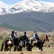 Randonnée à cheval en étoile dans le parc de Cabo de Gata et Sierra Nevada, Andalousie