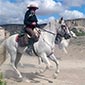 Rando cheval en Espagne Bardenas