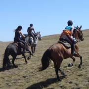 Randonnée à cheval des lacs des Pyrénées Catalanes, Languedoc Roussillon, France