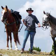 Escapade à cheval de Cucugnan-Bugarach, Midi Pyrénées, France