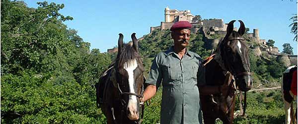 RandonnÃ©e Ã©questre du Mewar, Rajasthan, Inde