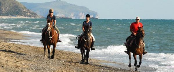 Séjour équestre au sud de Naples : randos à cheval, reprises, plage et soleil au Sud de l’Italie