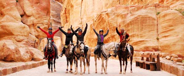 Rando à cheval, la route des rois, Petra et Wadi Rum, Jordanie