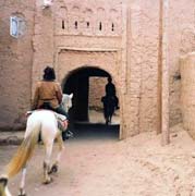 Randonnée équestre, la vallée des roses, Maroc