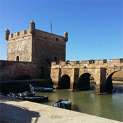 Randonnee a cheval, la ronde d'Essaouira en riad, Maroc