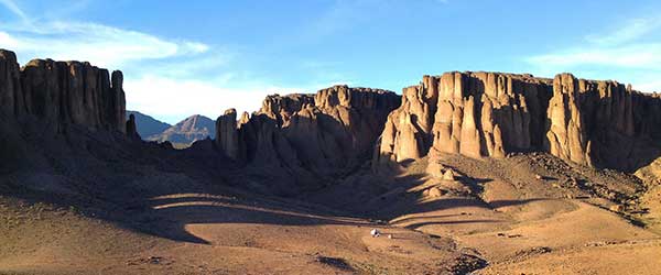Randonne  cheval, le Djebel Saghro, Maroc