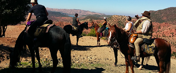 RandonnÃ©e Ã  cheval en pays Tanani, Maroc