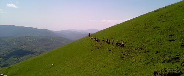 Randonnée équestre de Bjelasica, Montenegro