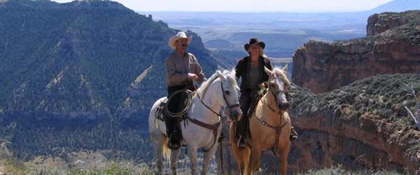 randonnee cheval yellowstone